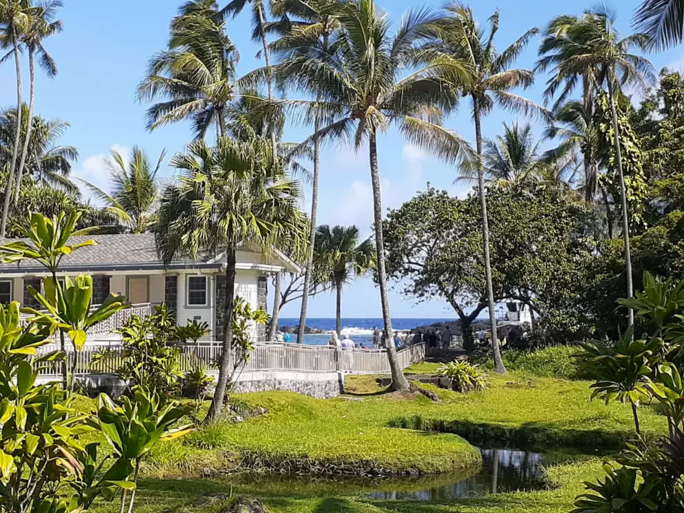 The Richardson Ocean Center, a historic house. 