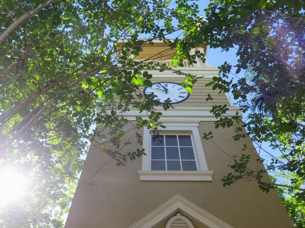 Tower on Royal Palm Circle at the Botanica neighborhood. 