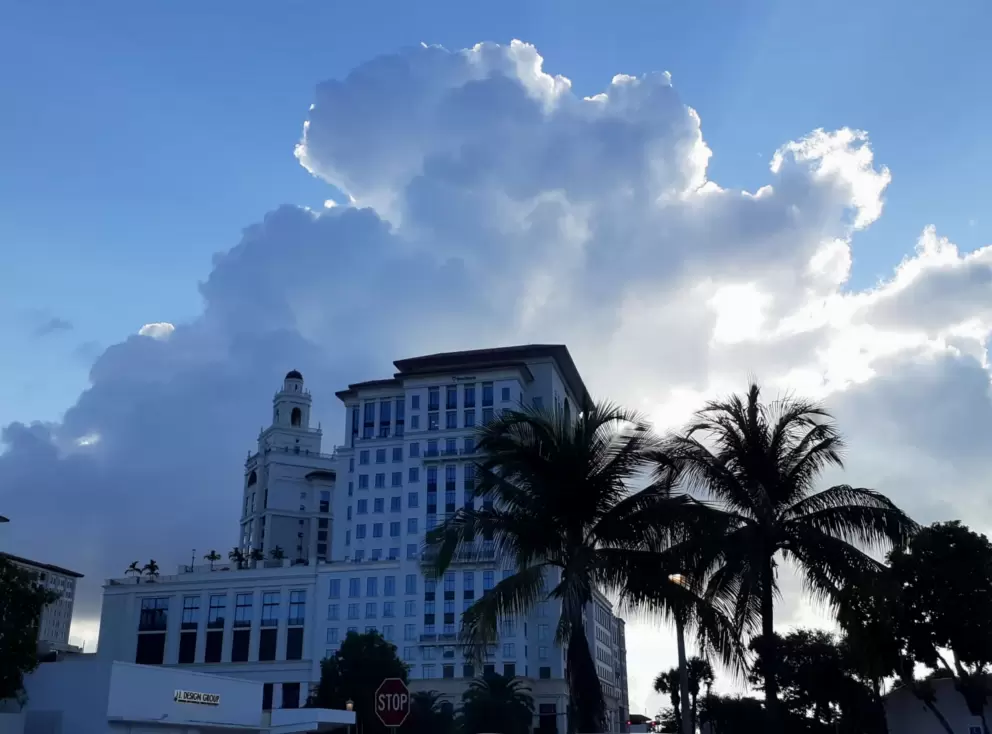 Coral Gables in the early morning. 