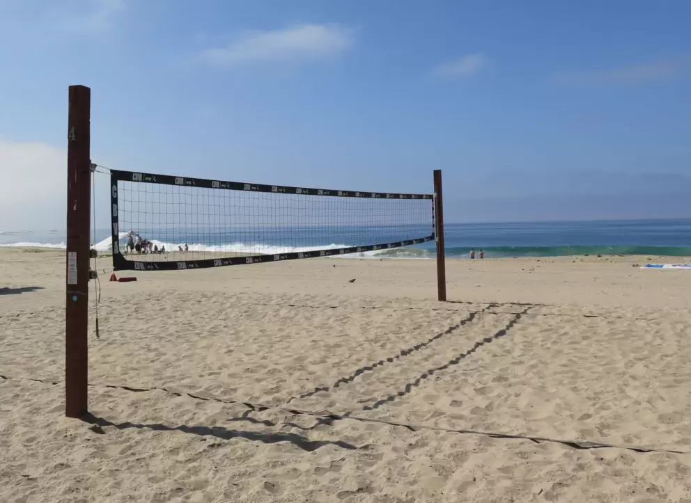 Beach volleyball. 