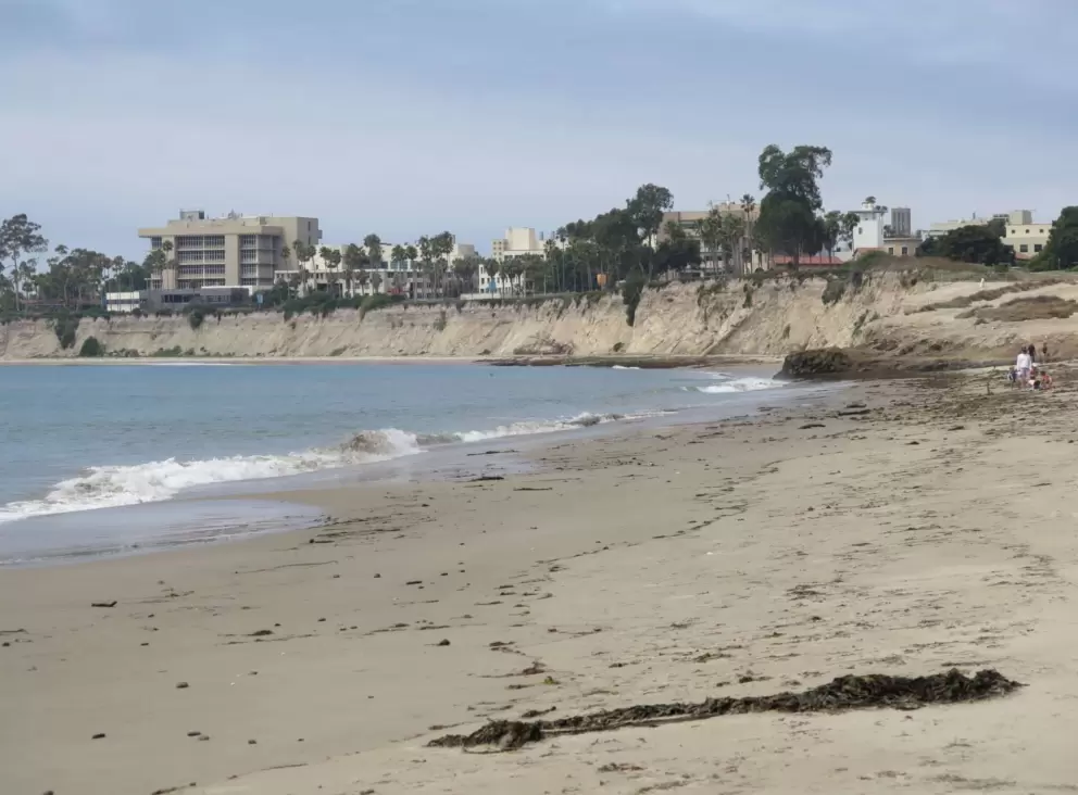 UCSB on the cliffs. 