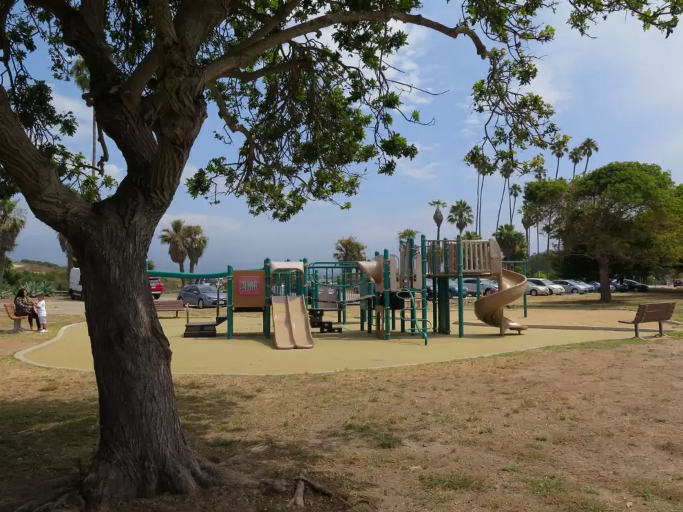 The playground is always a hit!