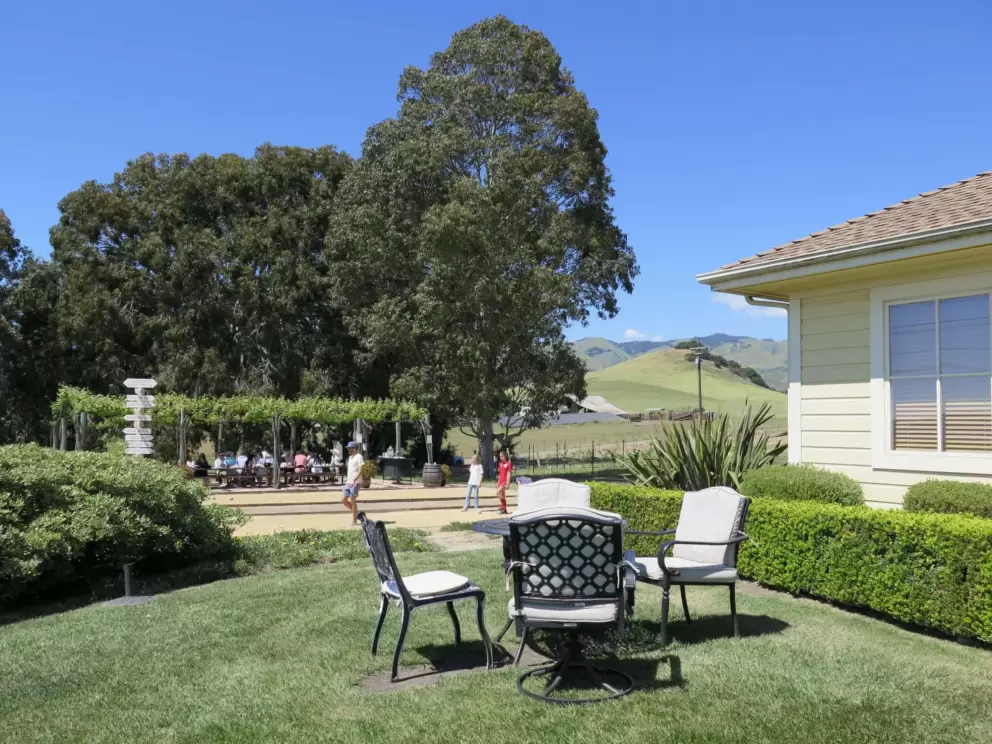 A sunny day at Baileyana Winery.