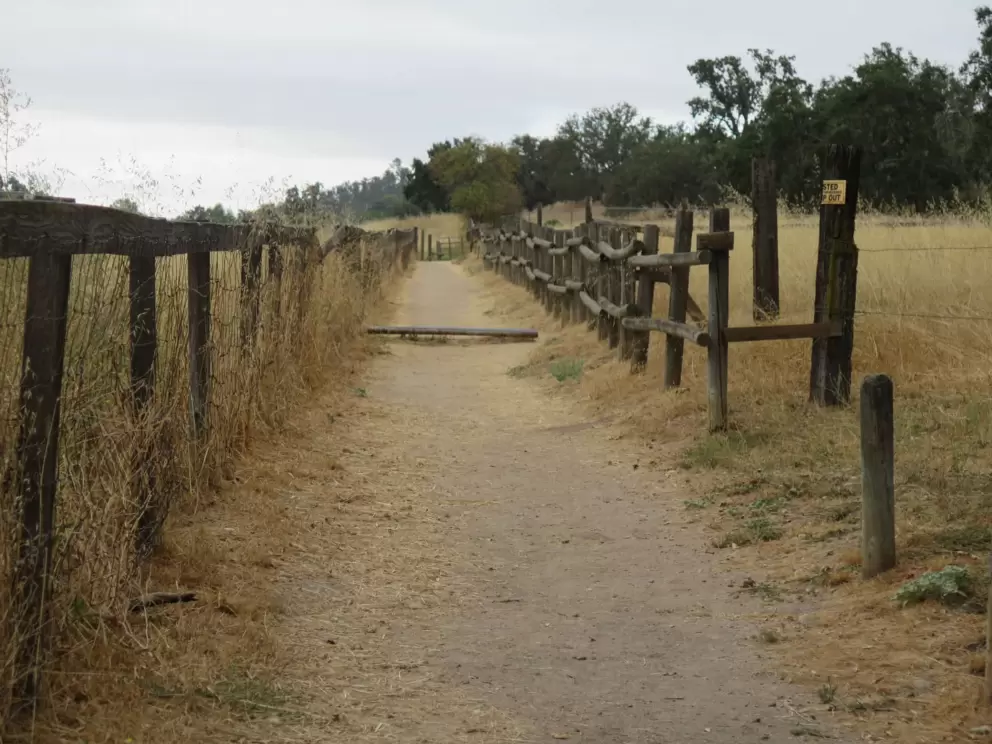 The trailhead. 