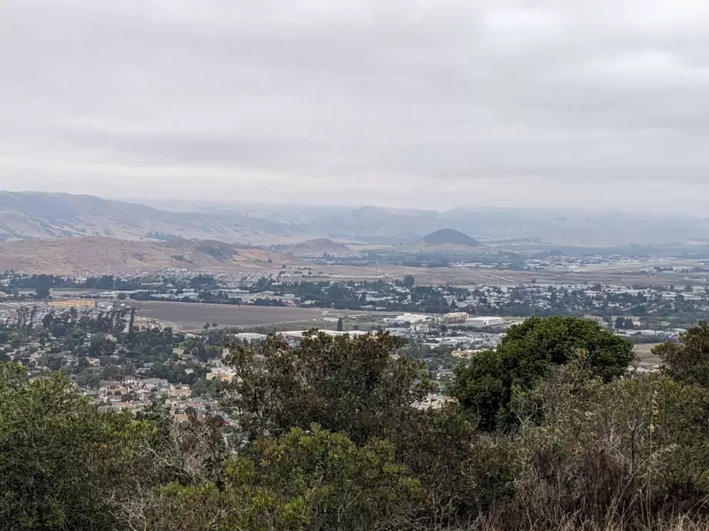 View of SLO town. 