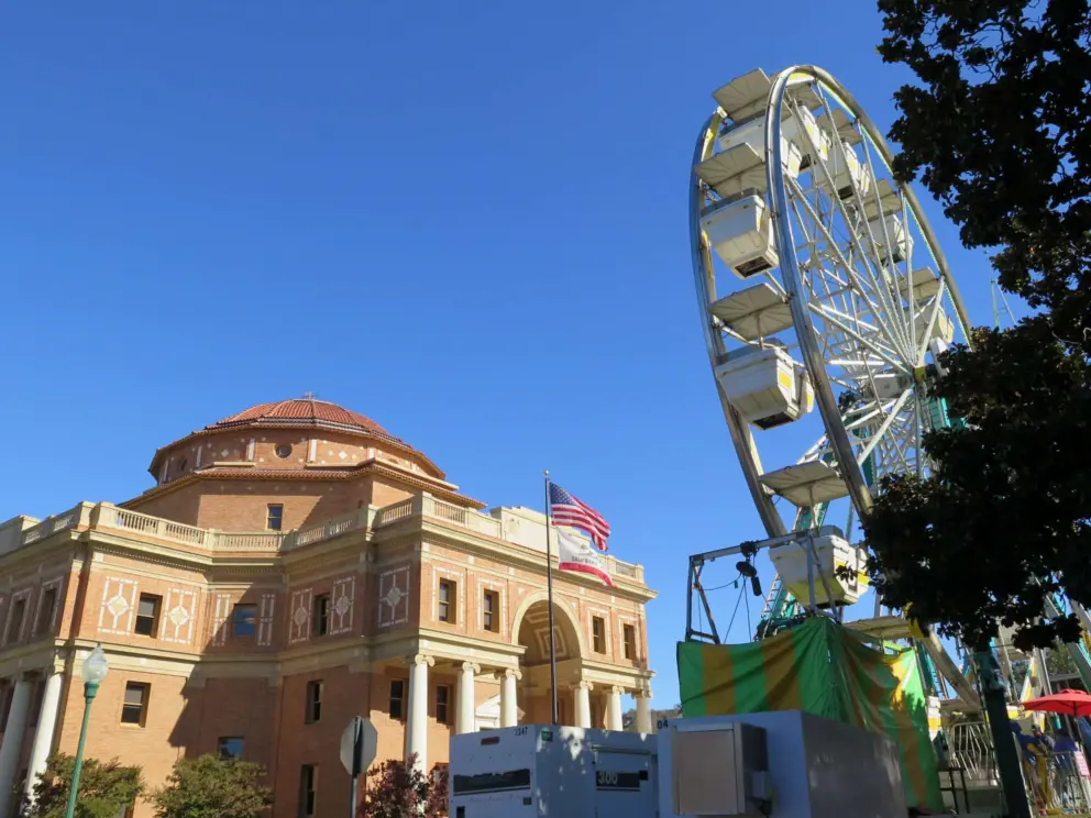 Ferris wheel at the Atascadero Fall Festival.