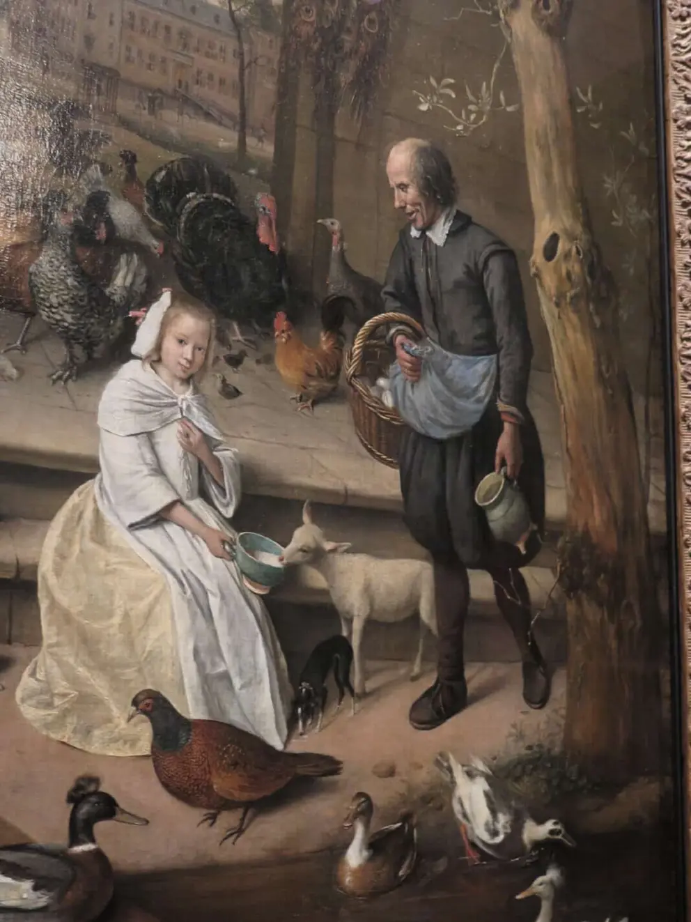 The Poultry Yard, by Jan Steen. 