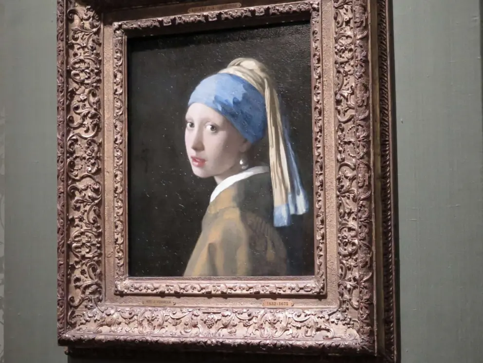 Girl with a Pearl Earring, by Vermeer, 1665. 