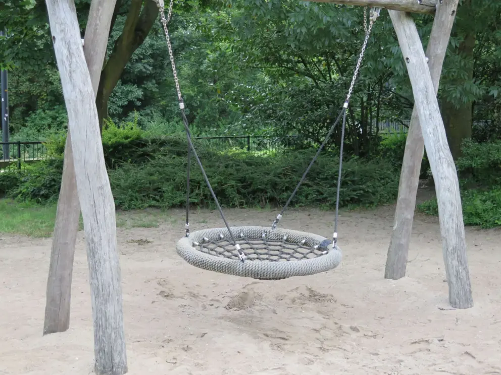 Disc swing at Opa's Veldje (Grandpa's Park).