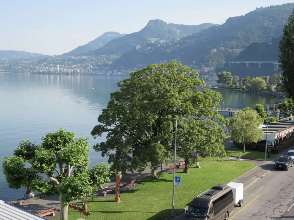 The beautiful waterfront. 