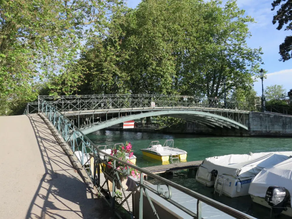 Lover's bridge. 