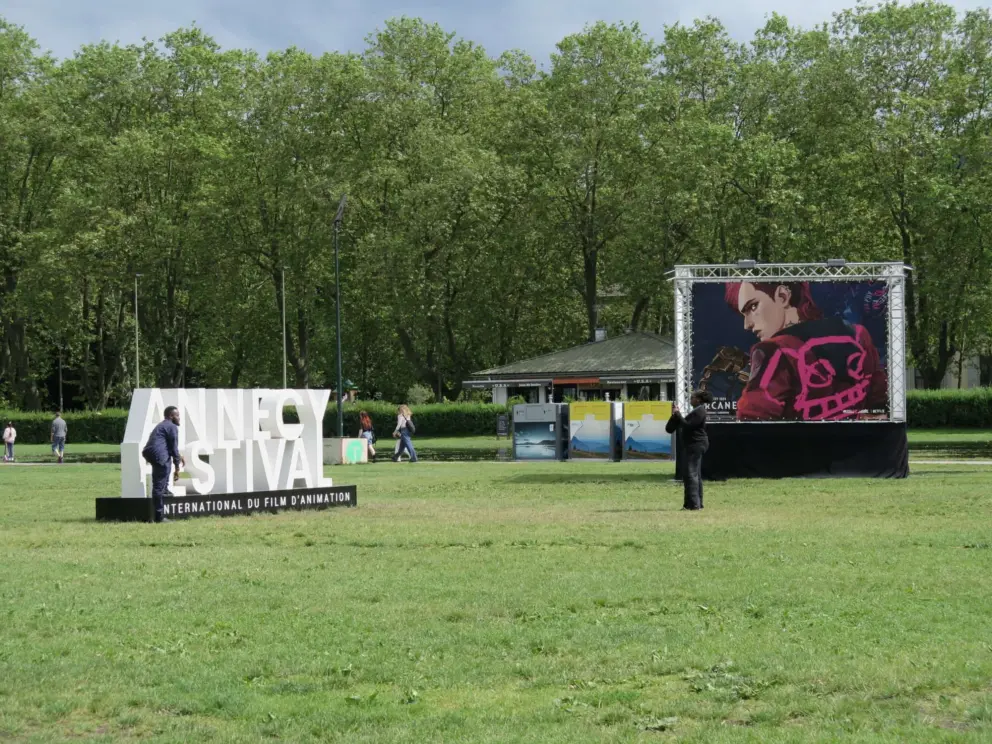 In June there is an animation festival in Annecy.