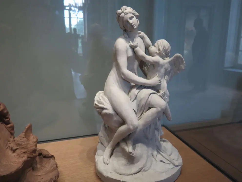 Venus and Cupid, by Felix Lecomte. 
