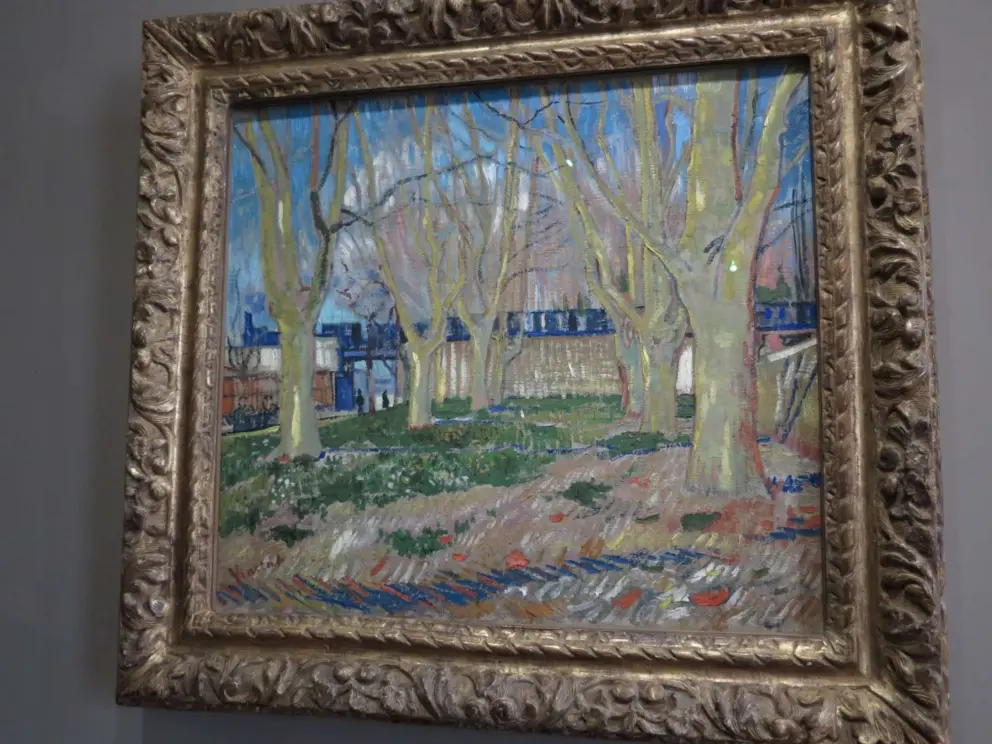 The Blue Train, by Vincent Van Gogh. 