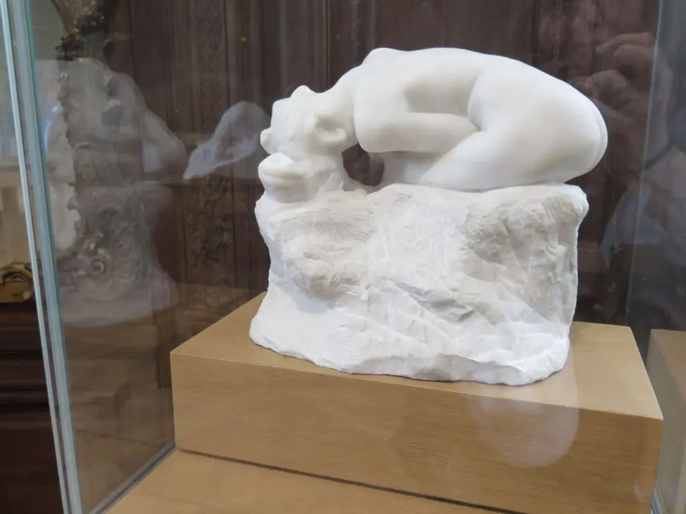 Andromeda. Rodin's sculptures show figures from unusual angles. 
