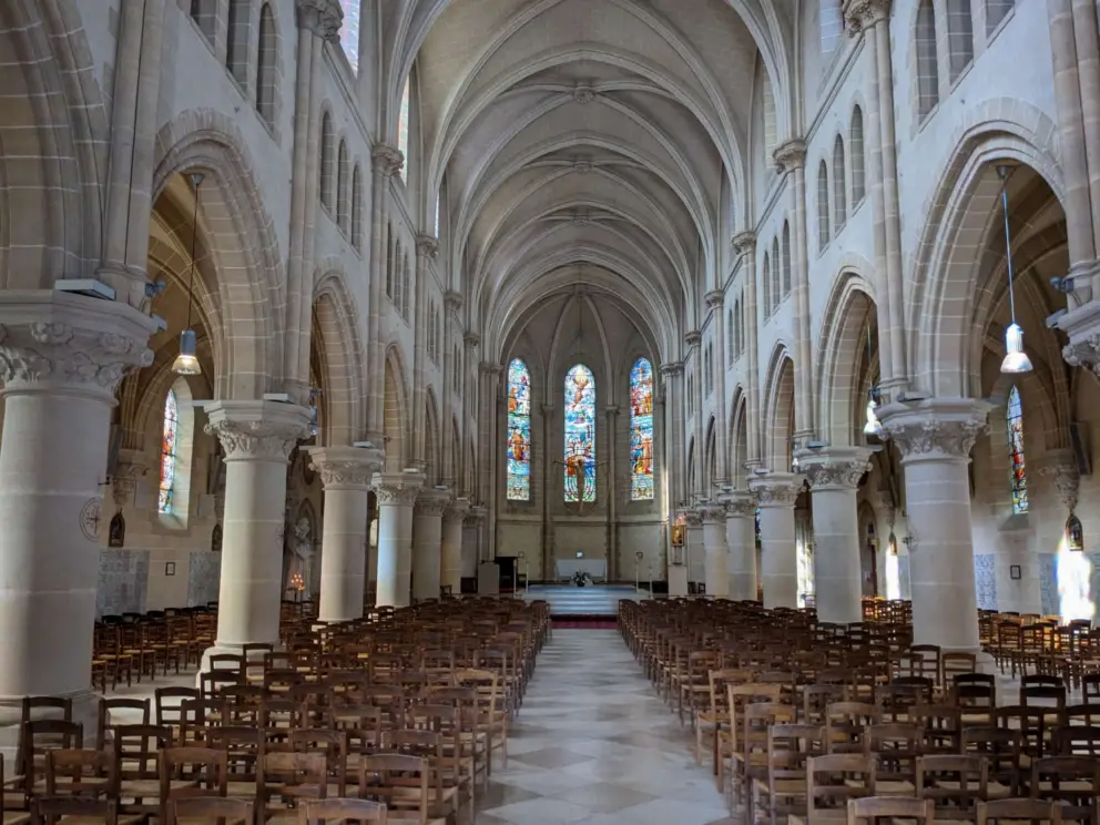 Saint Anthony of Padua Church is impressive inside. 
