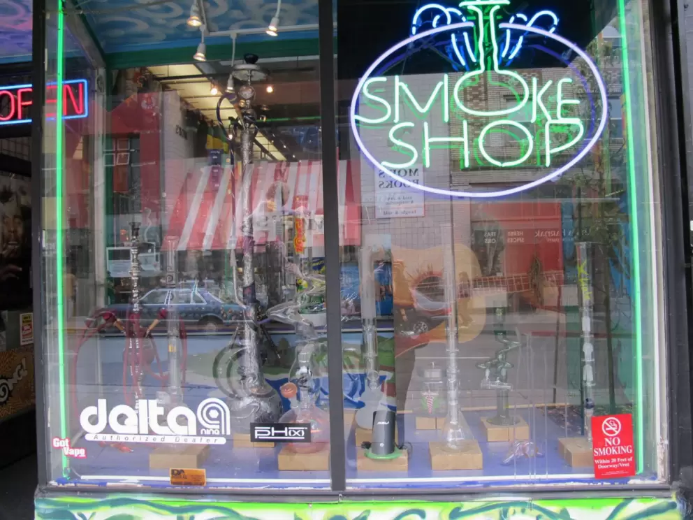 Smoke shop.