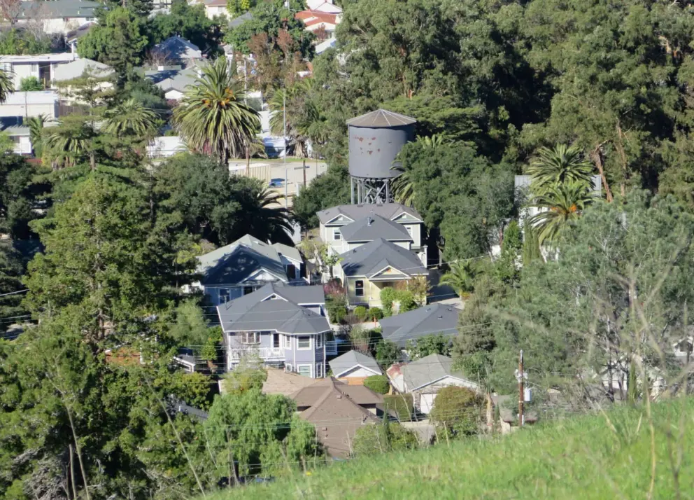 It almost looks like a toy town when you look down from Terrace Hill!