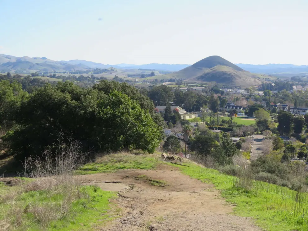 Looking toward Righetti Hill and Islay Hill. 