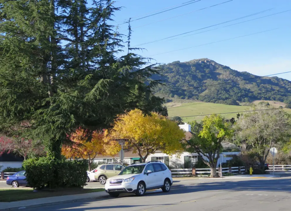 Looking toward Cerro San Luis is a joy.