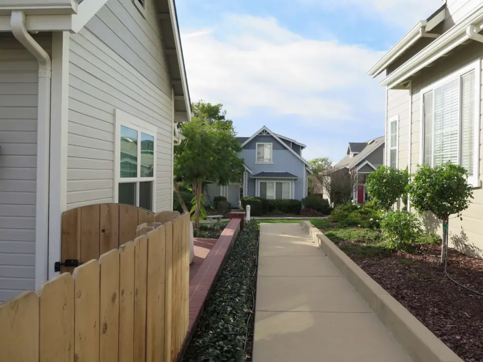 Cute housing complex on Bushnell Street. 