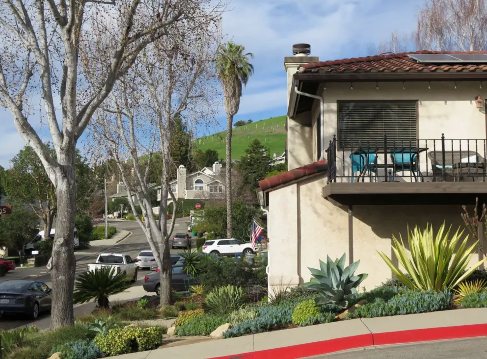 Views of Terrace Hill on Bushnell Street. 
