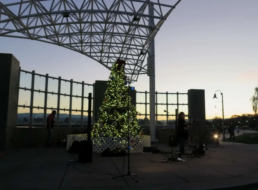 Live music concert during winter break. 