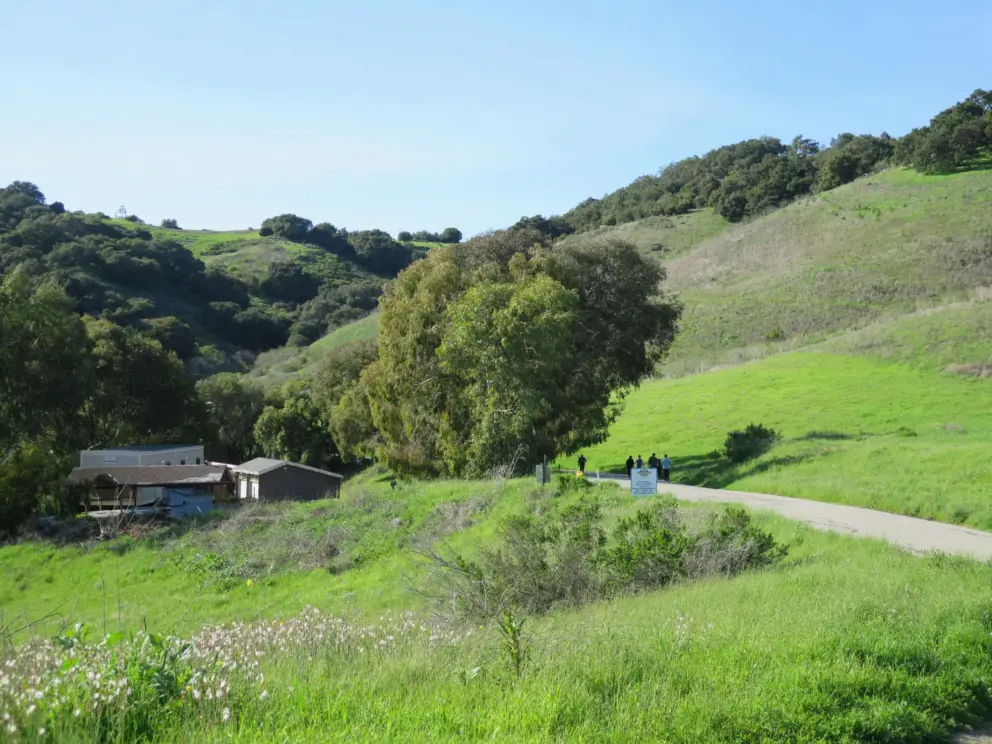 I love the scenery at the end of the trail near Avila. 