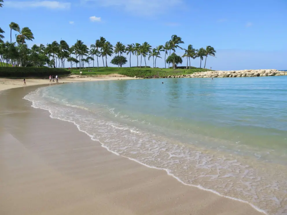 The perfect sand and water. 