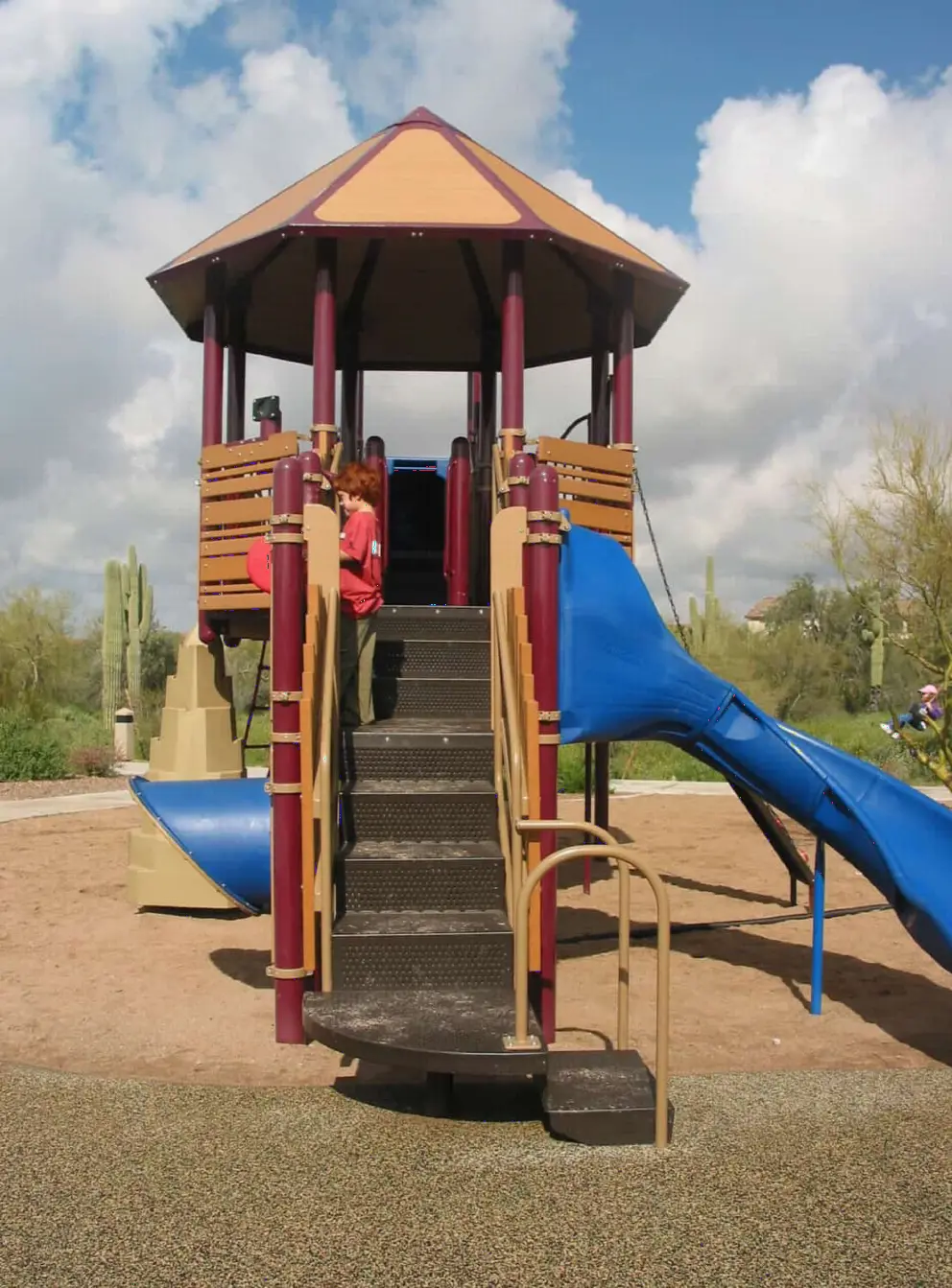 A small pocket park playground in Anthem. 