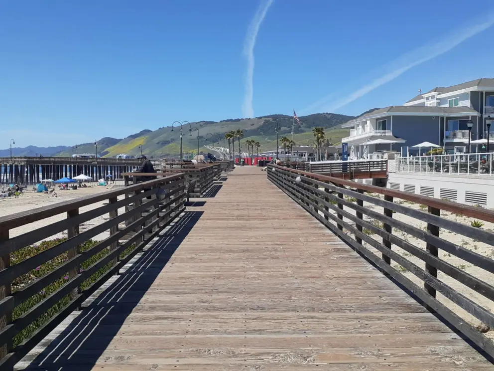 The wonderful boardwalk.
