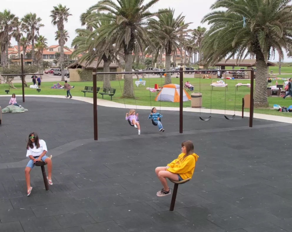 Older kids like the seat spinners.