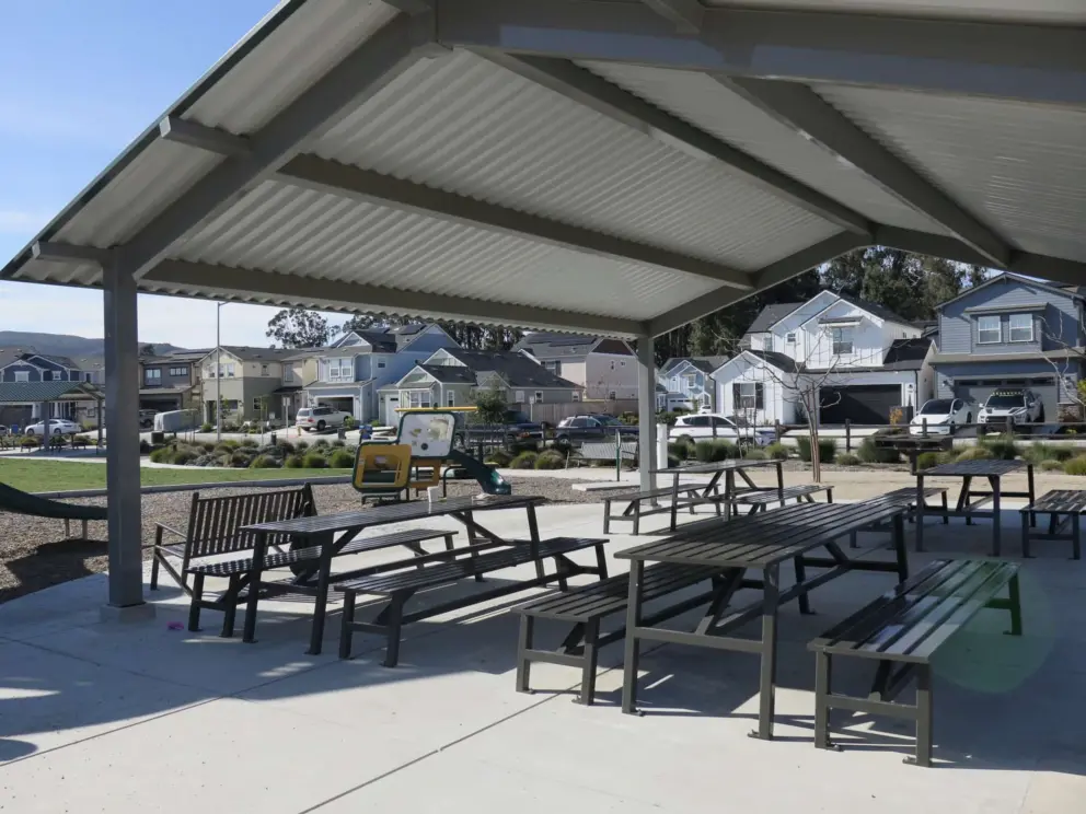 Picnic pavilion. 