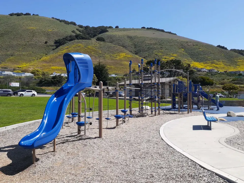 The huge playground!