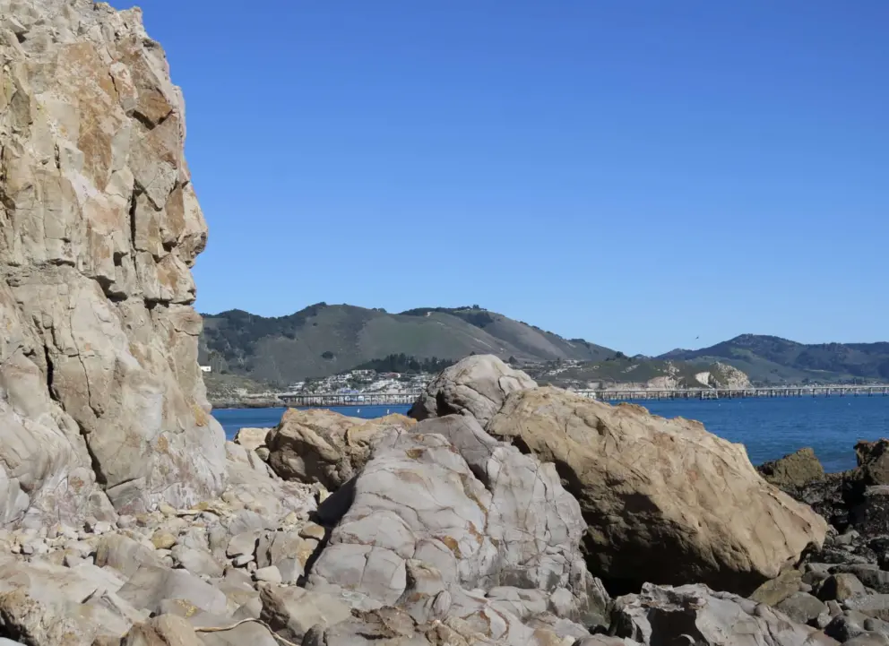 You can sit on a warm rock and watch the ocean.