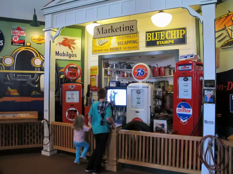 Exhibit on oil company marketing.
