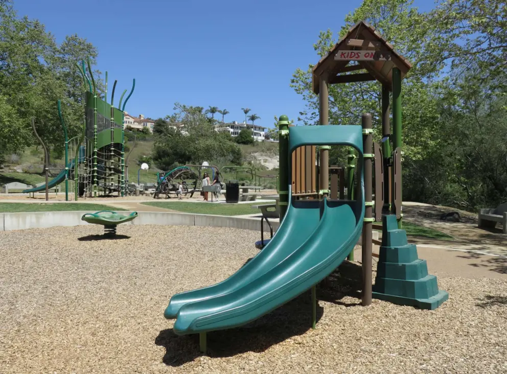 Toddler slides. 