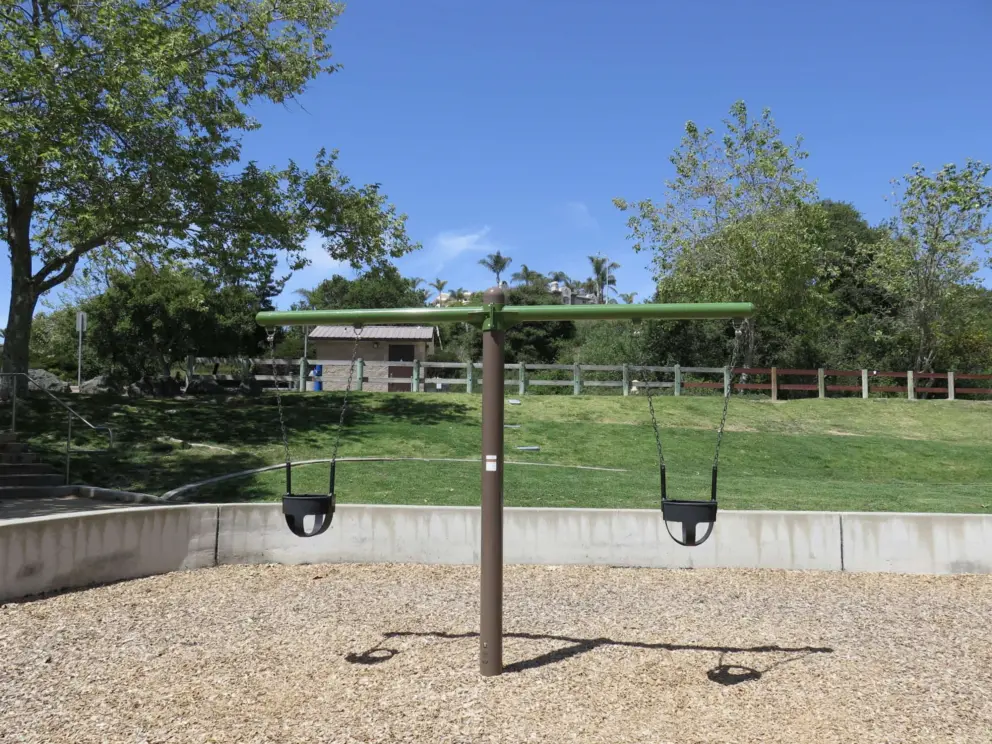 Baby swings. 