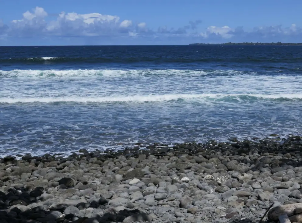 Rocks of varying hues. 
