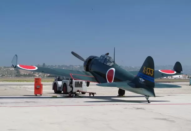 Japanese Zero fighter plane.