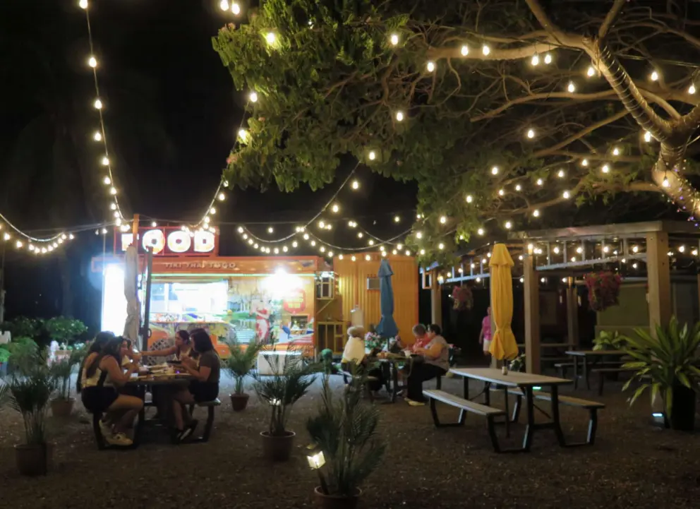 Tiki Thai ToGo is a food truck with an enchanting garden just to the south. 