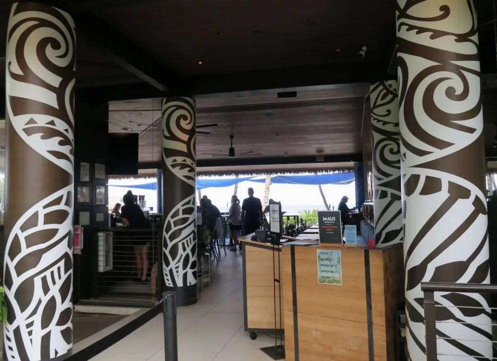 Maui Brewing Company is a good place to eat. 