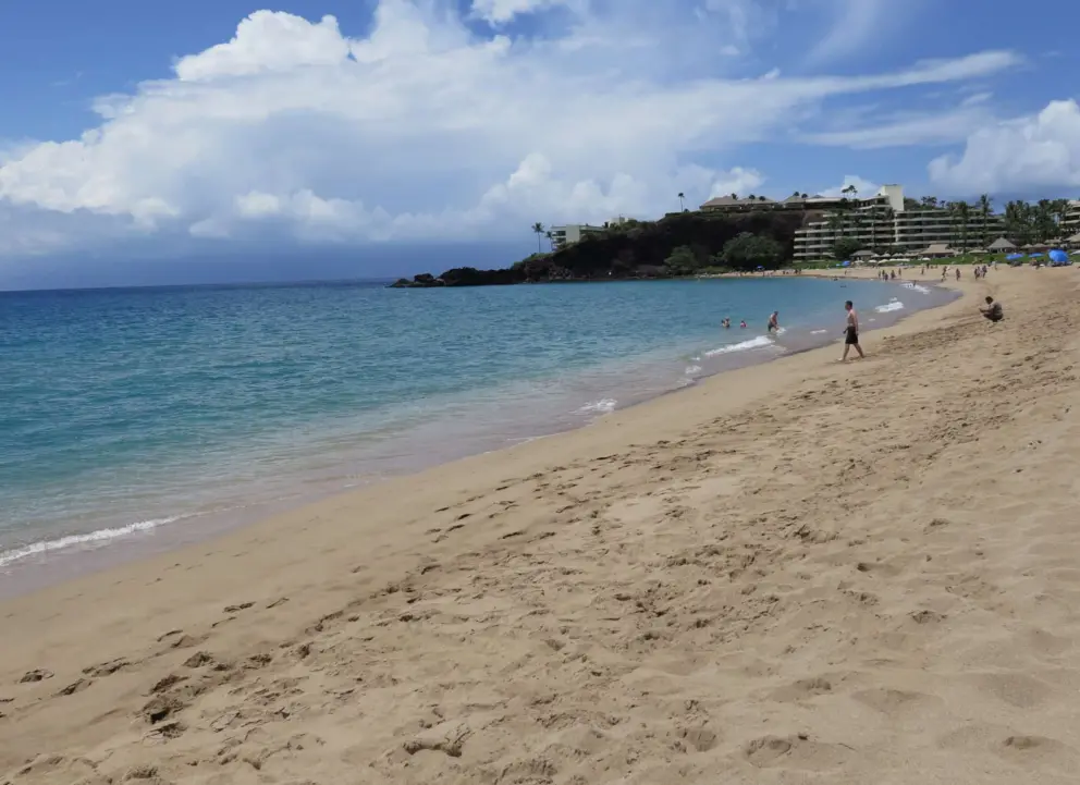 Black Rock and Kaanapali Beach. 