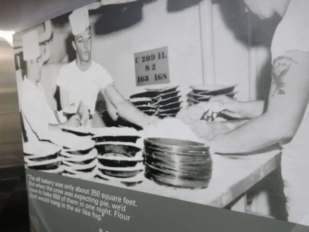 The bakery was only 350 square feet. 