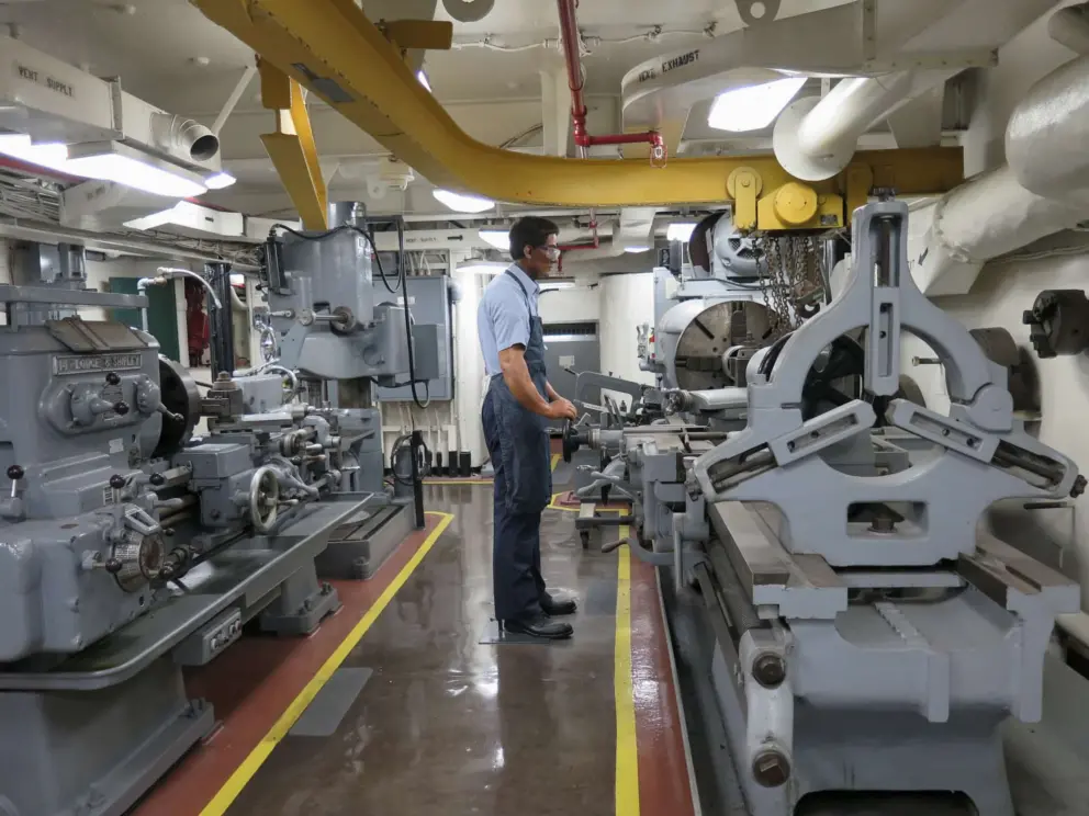 The engineering areas. 