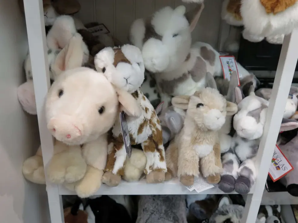 Stuffies waiting to meet you!