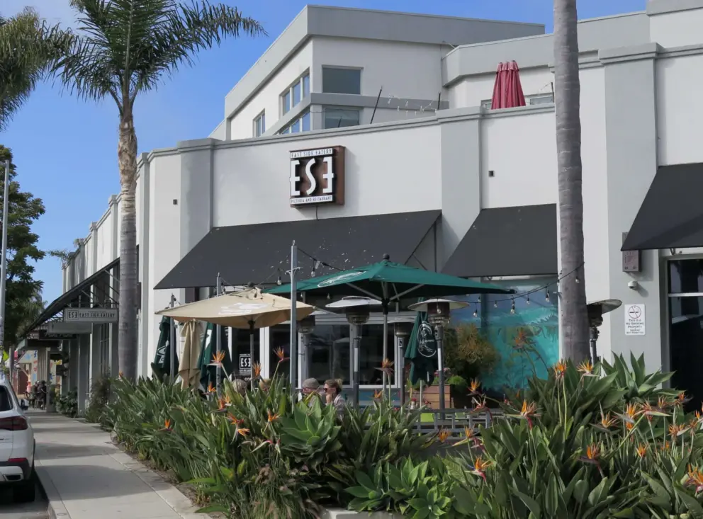 Cafe in Pleasure Point. 