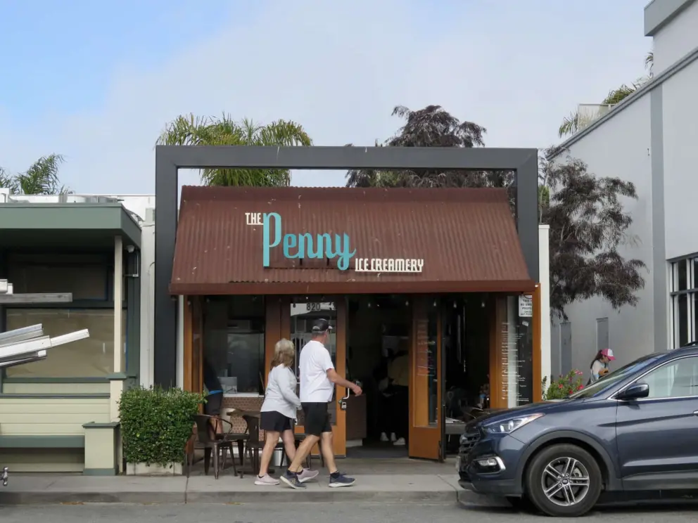 The Penny Ice Creamery in Pleasure Point looks cute. 