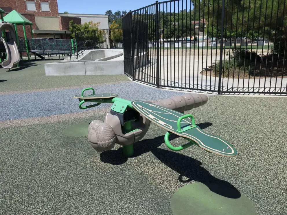Dragonfly seesaw. 