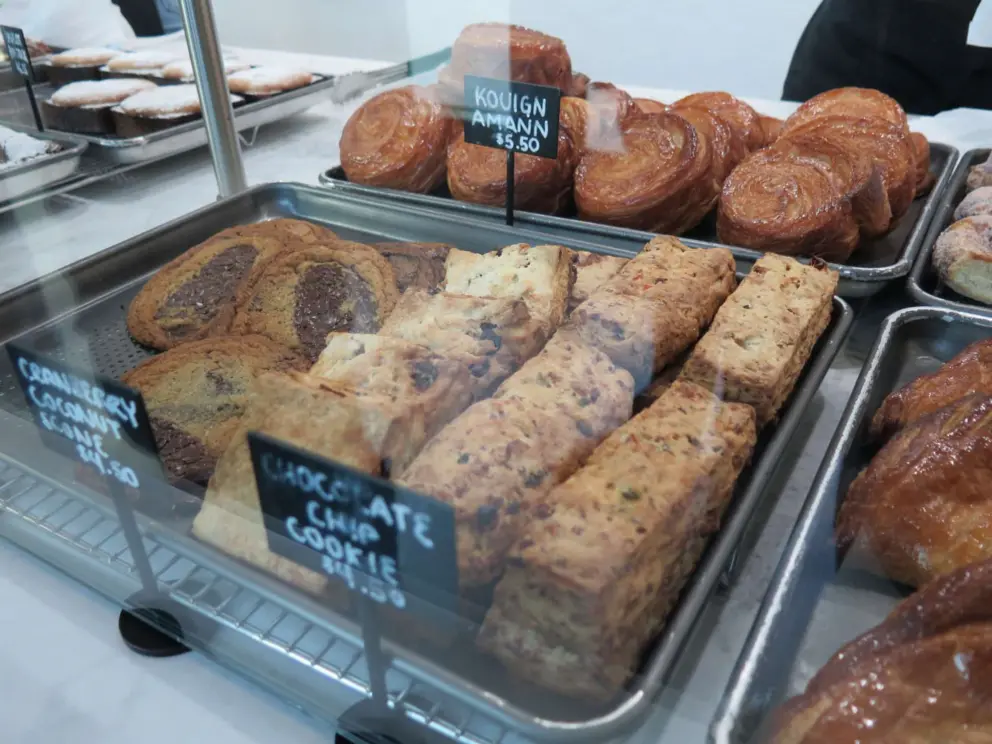 Chocolate chip cookies at Arsicault Bakery. 